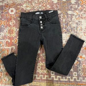 Girls Old Navy rockstar Jeggings